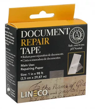 Archiváló szalagok dokumentum javításhoz 25mm x 30m Archiváló szalagok dokumentum javításhoz 25mm x 30m