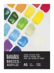 Tömb Basics A5 akril festékekhez
