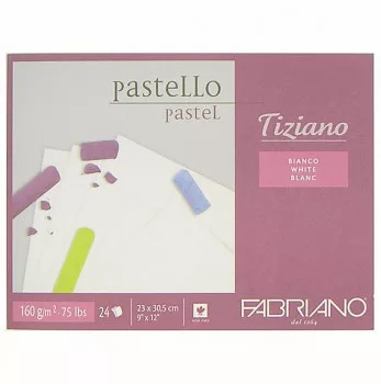 Pad for pastel Tiziano fehér 23x30.5cm 160g Pad for pastel Tiziano fehér 23x30.5cm 160g