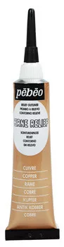 Kontúr üveghez Cerne Relief 20ml - réz