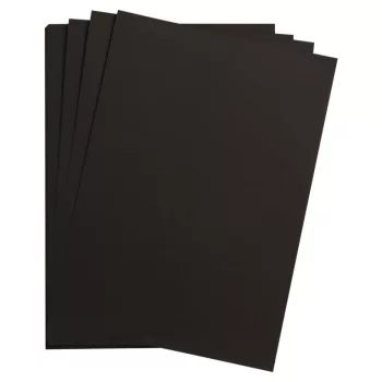 Color paper Maya 270g A2 - 50 fekete