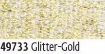   Gyertyafilc gyertyák dekorálásához 29ml – 33 Glitter Gold