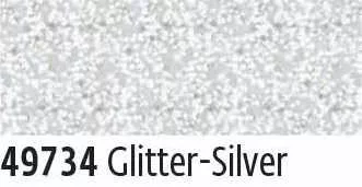 Gyertyafilc gyertyák dekorálásához 29ml – 34 Glitter Silver