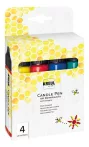 Candle pen set for candle decoration 4 pcs