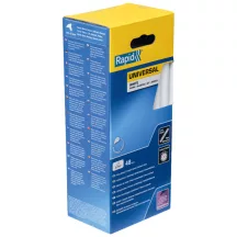 Set of fehér melting sticks 12mm x 190mm, box 48 pcs