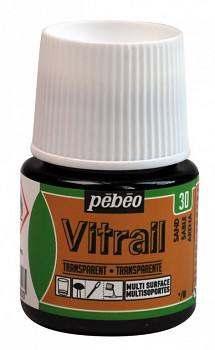 Glass paint Vitrail 45ml - 30 sand brown