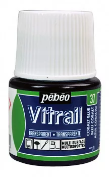 Vitrail üvegfesték 45ml - 37 kobalt kék