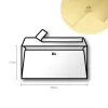 Paper envelope Pollen DL 110x220mm  arany