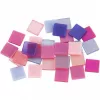 Mozaik rózsaszín-lila 1x1cm 25g
