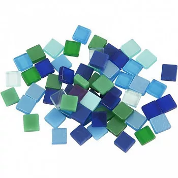 Mozaik zöld-kék 0.5x0.5cm 25g Mozaik zöld-kék 0.5x0.5cm 25g