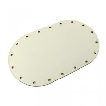 Oval bottom for knitting baskets 9x15cm