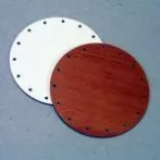 Round bottom for basket weaving - diameter 12 cm
