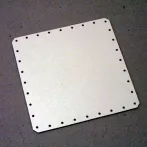 Square bottom for basket knitting - 17x17cm