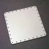 Rectangular bottom for basket weaving - 16x32cm