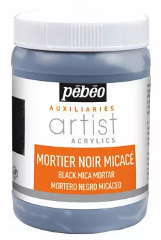 Strukturáló paszta Pébéo 250ml fekete Strukturáló paszta Pébéo 250ml fekete