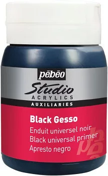 Fekete sheps Pébéo studio 500ml
