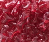 Alacsony olvadáspontú üveg 0,5 kg - átlátszó piros