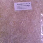   Alacsony olvadáspontú üveg 0,5kg - világos rózsaszín átlátszó