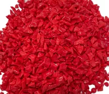 Alacsony olvadáspontú üveg 0,5 kg - piros