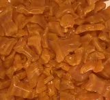 Alacsony olvadáspontú üveg 0,5 kg - narancs átlátszó