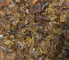 Alacsony olvadáspontú üveg 0,5kg - világos barna átlátszó