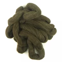 Természetes barna juhgyapjú 100g