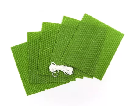 Méhviasz zöld 12x10cm