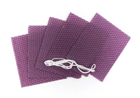 Méhviasz lila 12x10cm