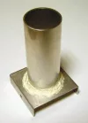 Lemez forma gyertyaöntéshez - henger átmérő 46x120 mm