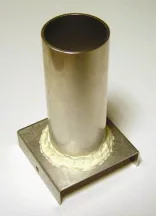 Lemez forma gyertyaöntéshez - henger átmérő 46x120 mm