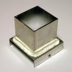 Lemez forma gyertyaöntéshez - kocka 56x56x56 mm Lemez forma gyertyaöntéshez - kocka 56x56x56 mm