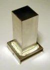 Lemez forma gyertyaöntéshez - téglatest 46x46x120 mm Lemez forma gyertyaöntéshez - téglatest 46x46x120 mm