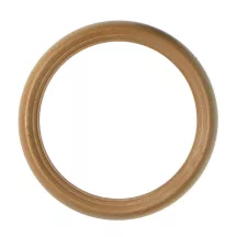 Kerek keret natúr lakkozott 11.5cm