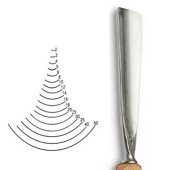 véső Stubai U-shaped 5507 – width 35mm véső Stubai U-shaped 5507 – width 35mm