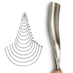 Vésõ Stubai éles U hajlított 5520 – szélesség 2mm