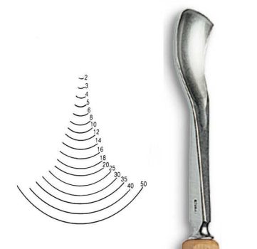 Vésõ Stubai nagy kanalú 5528 – szélesség 3mm