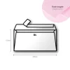 Paper envelope Pollen DL 110x220mm  Dragee pink