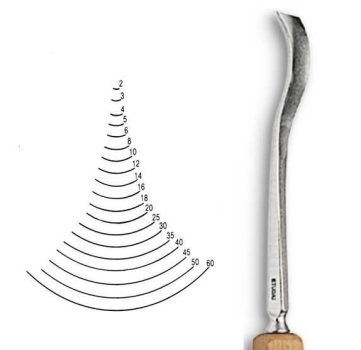 Vésõ Stubai U-alakú kúpos 5536 – szélesség 4mm