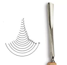 Vésõ Stubai U-alakú 5558 – szélesség 20mm