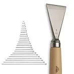 Extra széles vésõ Stubai 5561 – szélesség 80mm