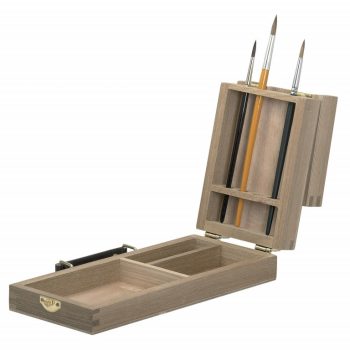 Fa doboz ecsetre kicsi