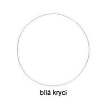 Nyomdafesték 130ml - opak fehér