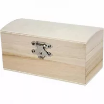 Kis fa doboz fedéllel