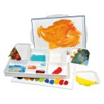 Légmentes műanyag paletta 24x34cm magas