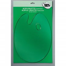 Műanyag paletta átlátszó nagy 30x40 cm