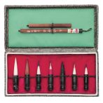 Kínai kalligráfia ecset készlet cserélhető 7 db