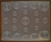 Mold for soap - balls
