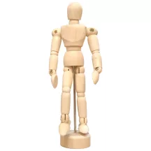 Fa bábu 11 cm unisex