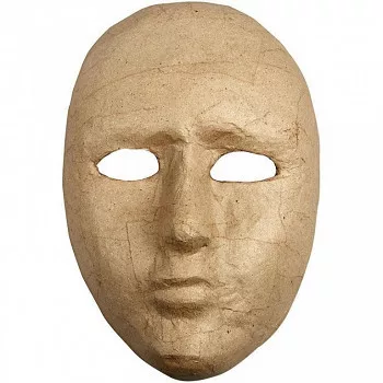 Papír maszk 23cm