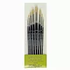 Set of bristle brushes mester 6000 round 8 pcs Set of bristle brushes mester 6000 round 8 pcs